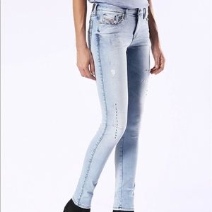 Diesel Skinzee light blue jeans
